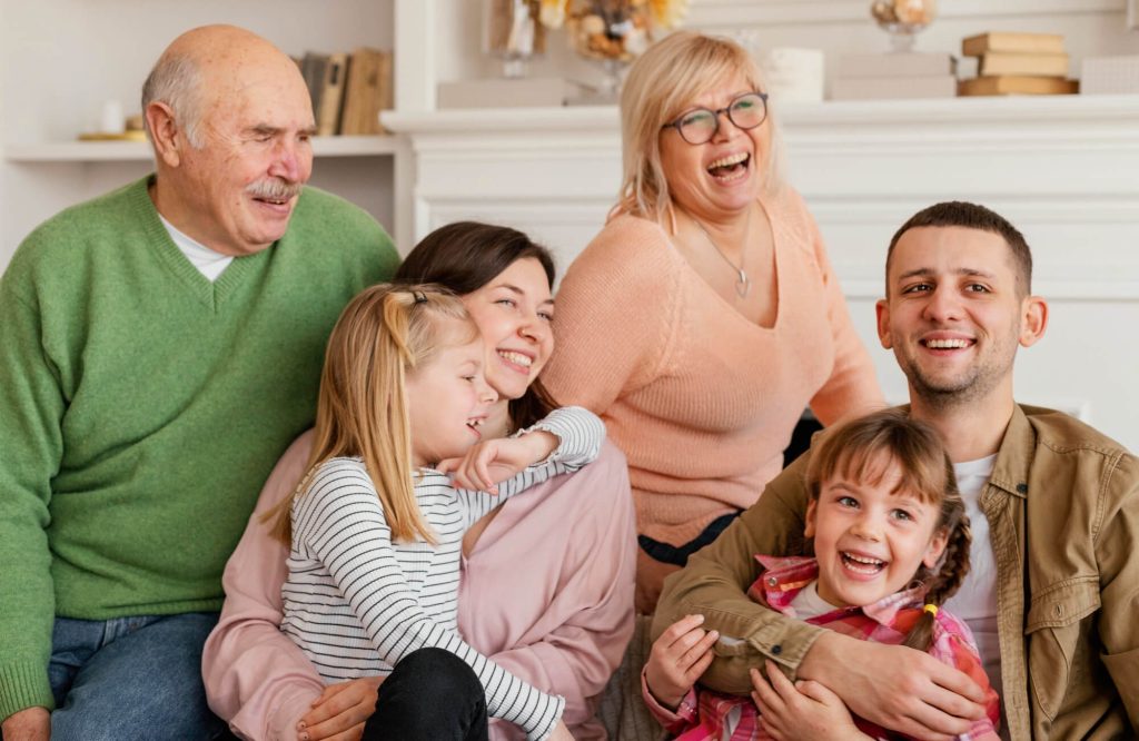 Somos una familia feliz